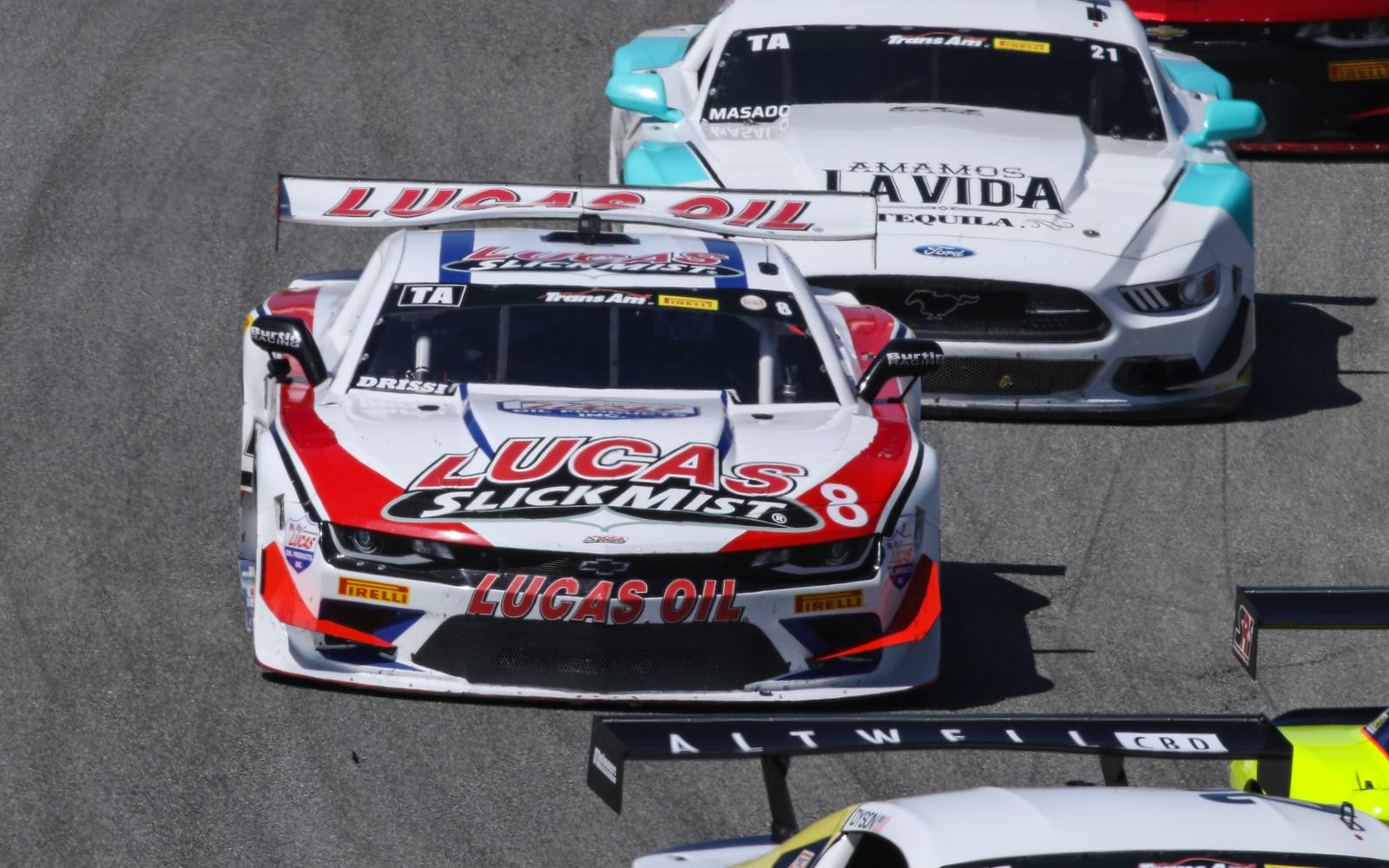 Dramatic Finish in Trans Am Gives Tomy Drissi the Win at WeatherTech Raceway Laguna Seca